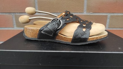 THINK! sandały klapki skórzane damskie 40 (26 cm)