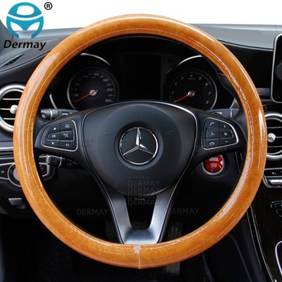 Customize Microfiber Leather Car Steering Wheel Co фото