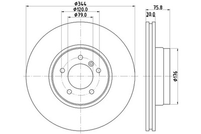 FARO NIEBLA PARTE DELANTERA L (LED) 1N0 354 HELLA 1N0 354 876-011  