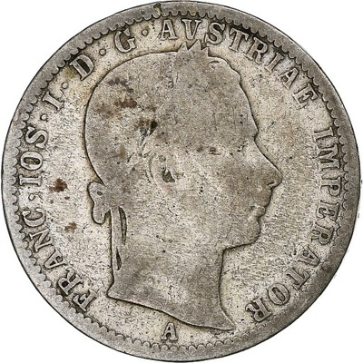 Moneta, Austria, Franz Joseph I, 1/4 Florin, 1859,