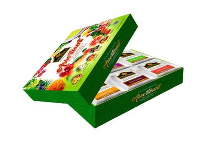 Zestaw Herbat Zylanica Green Tea Assortment 60x2g 6 smaków zielonej