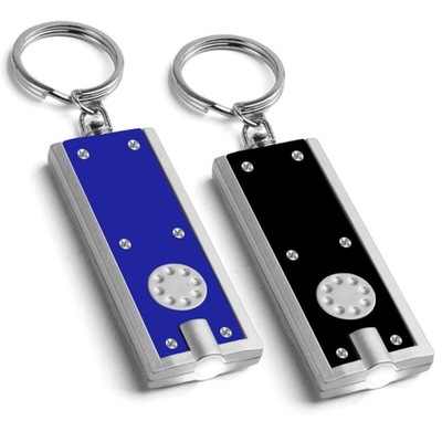 KEYRING LED FOR KEYS ROOF LIGHT FLASHLIGHT MINI 2 PCS.  