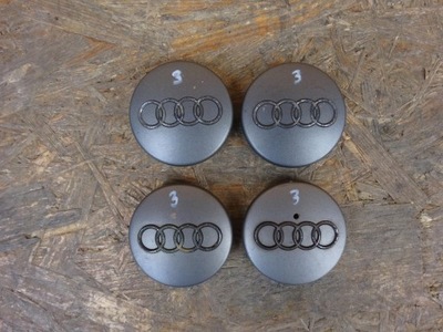 AUDI A3 8P A4 B7 A6 C5 TAPACUBOS DISCOS ORIGINAL OEM JUEGO 4B0601170  