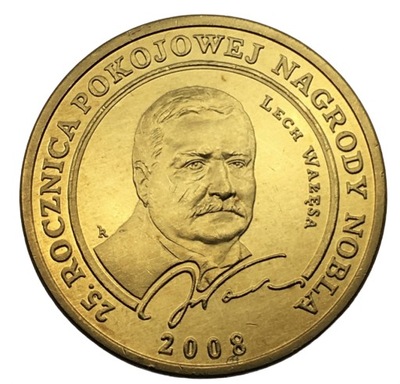 4 talary - Gdańsk - Lech Wałęsa - Nagroda Nobla - 2008