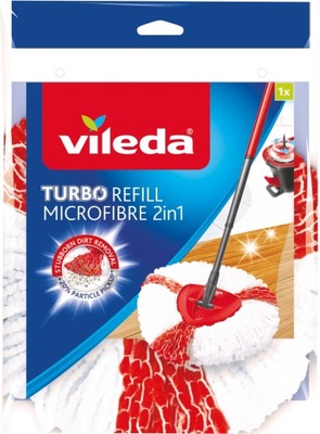 Mop obrotowy Vileda Easy Turbo 2w1 końcówka