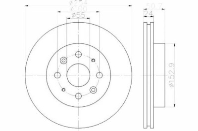 Textar тормозные диски тормозные 2szt kia перед rio ii text фото №1