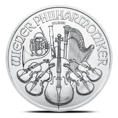 Wiedeńscy Filharmonicy 2022 - 1 uncja srebra