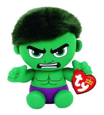 BEANIE BABIES MARVEL HULK 15CM