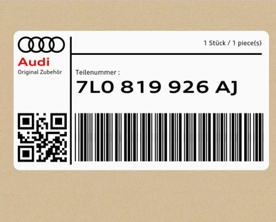 Труба водяна audi q7 фото №1