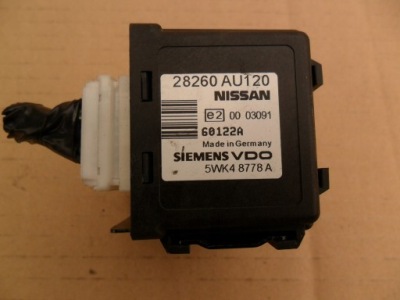 Nissan almera tino модуль блок керування 28260au120 фото №1