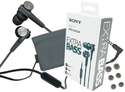 SŁUCHAWKI DOKANAŁOWE SONY MDR-XB75AP EXTRA BASS