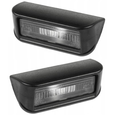 2x лампа освітлення номерного знака fiat fiorino qubo фото №1