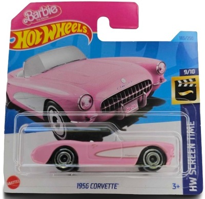 HOT WHEELS 1956 CORVETTE HW SCREEN TIME BARBIE THE MOVIE