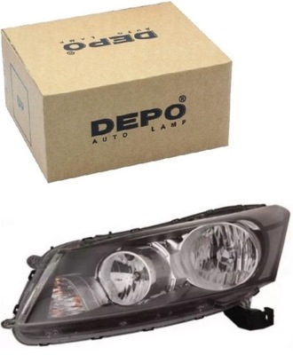 Фара лампа передняя правая honda accord viii 2.0/2.2/2.4 2008- фото №1