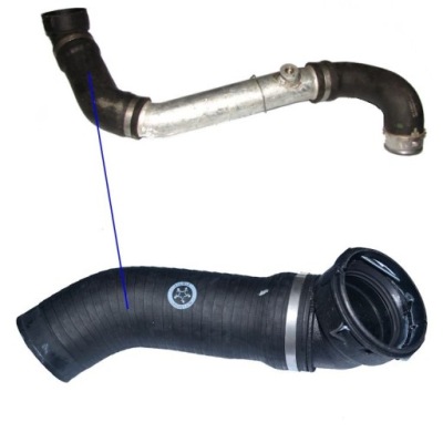 Патрубок інтеркулер bmw x3 e83 2,0d 2004- фото №1