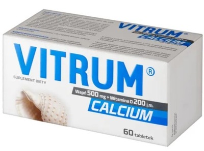 Vitrum Calcium 1250 + Vitamina D3, 60 tabletek