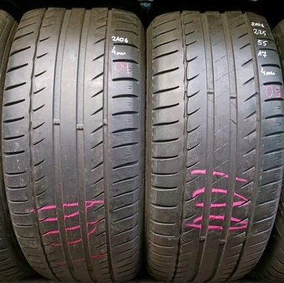 225/55R17 (2106) MICHELIN PRIMACY HP. 4mm