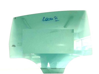 Seat leon 2 ii 2004- скло права задня as3 фото №1