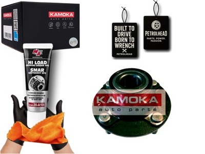 Ступиця колеса hyundai accent 94-00 перед -abs kamoka #petrolhead pro+ kit7 фото №1