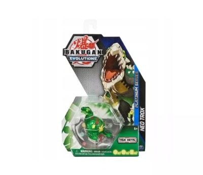 FIGURKA BAKUGAN EVOLUTIONS PLATINUM NEO TROX