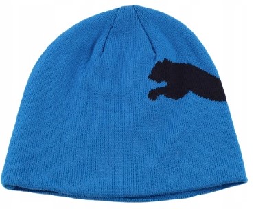 Czapka dziecięca zimowa PUMA Big Cat niebieska