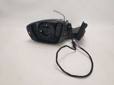 Vw t-roc 2ga 2g дзеркало ліва 9-pin фото №1