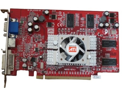 Karta Graficzna ATI Radeon X550 128MB GeCube PCI-E Gwarancja