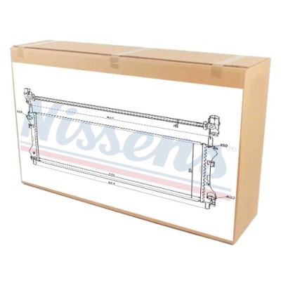 Радиатор двигателя воды к ford transit tourneo 2.0 фото №1