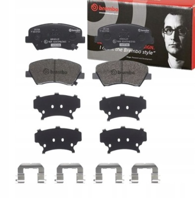 Brembo p 30 073x набір гальмівних колодок гальмівних, гальма дискові фото №1