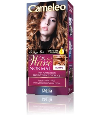 DELIA CAMELEO HERBAL WAVE NORMAL - PŁYN DO TRWAŁEJ