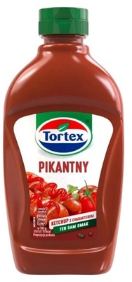 Ketchup pikantny Tortex 470 ml 470 g