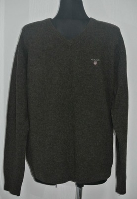 GANT SWETER 100% WEŁNA XL