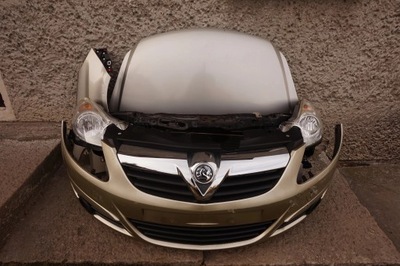 Бампер kompletny перед opel corsa d фото №1