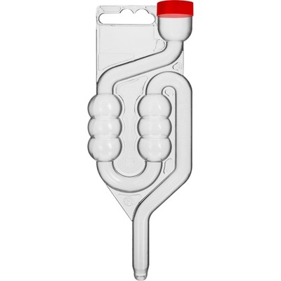 Rurka fermentacyjna plastikowa 6-komorowa korkiem