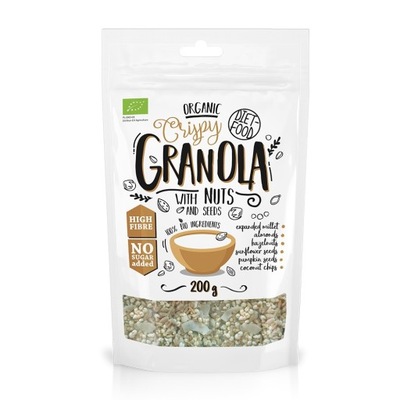 Bio Granola z Orzechami 200 g