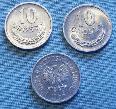 10 groszy 1966 stan menniczy (-)