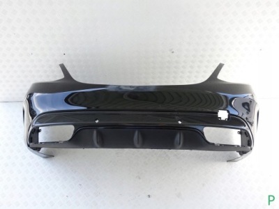 C-klasa c63 w205 amg sedan lift дифузор карбон задня фото №1