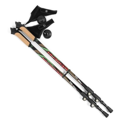 kijki nordic walking aluminiowe Regulowane 135 cm