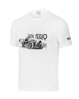 Koszulka T-shirt Sparco Targa Florio #T2 biała rozm. XXXL