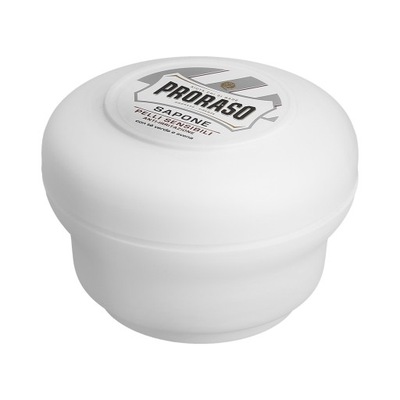 PRORASO WHITE MYDŁO DO GOLENIA W TYGLU 150ML