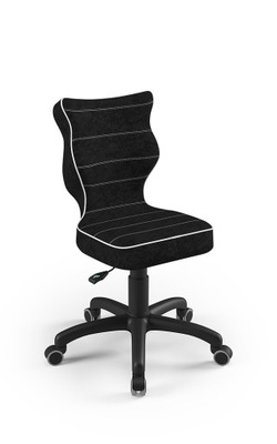 Krzesło fotel do biurka Petit Black VS01 rozmiar 4