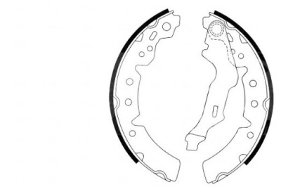 A.b.s. тормозные колодки тормозные toyota carina e -97 фото №1