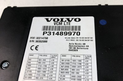 Блок керування volvo xc90 ii 31489970 2018 фото №1