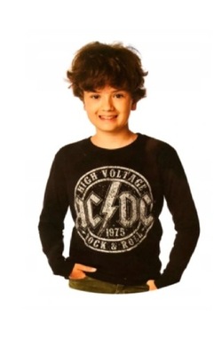 bluzka chłopięca AC/DC ROCK&ROLL 158cm