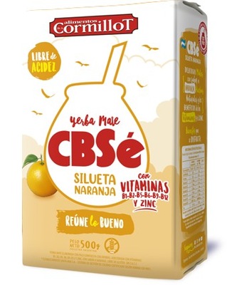 Yerba mate CBSe Silueta Naranja 500g Pomarańczowa!