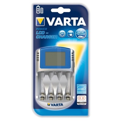 ŁADOWARKA VARTA LCD CHARGER (bez akumulatorów)