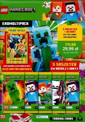 EKOMULTIPACK LEGO MINECRAFT seria 1 - wersja 4