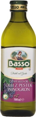 PD Olej z pestek winogron BASSO 500ml