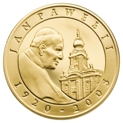 10 zł Jan Paweł II platerowany - 2005