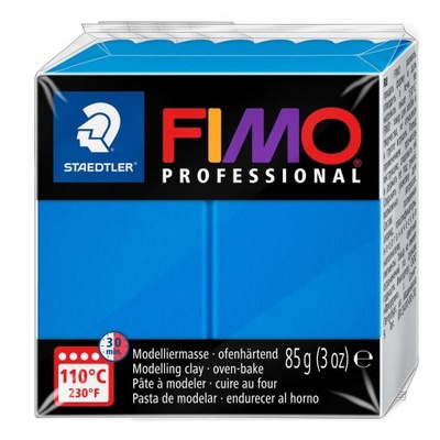 Masa plastyczna Fimo Professional - niebieska 85 g